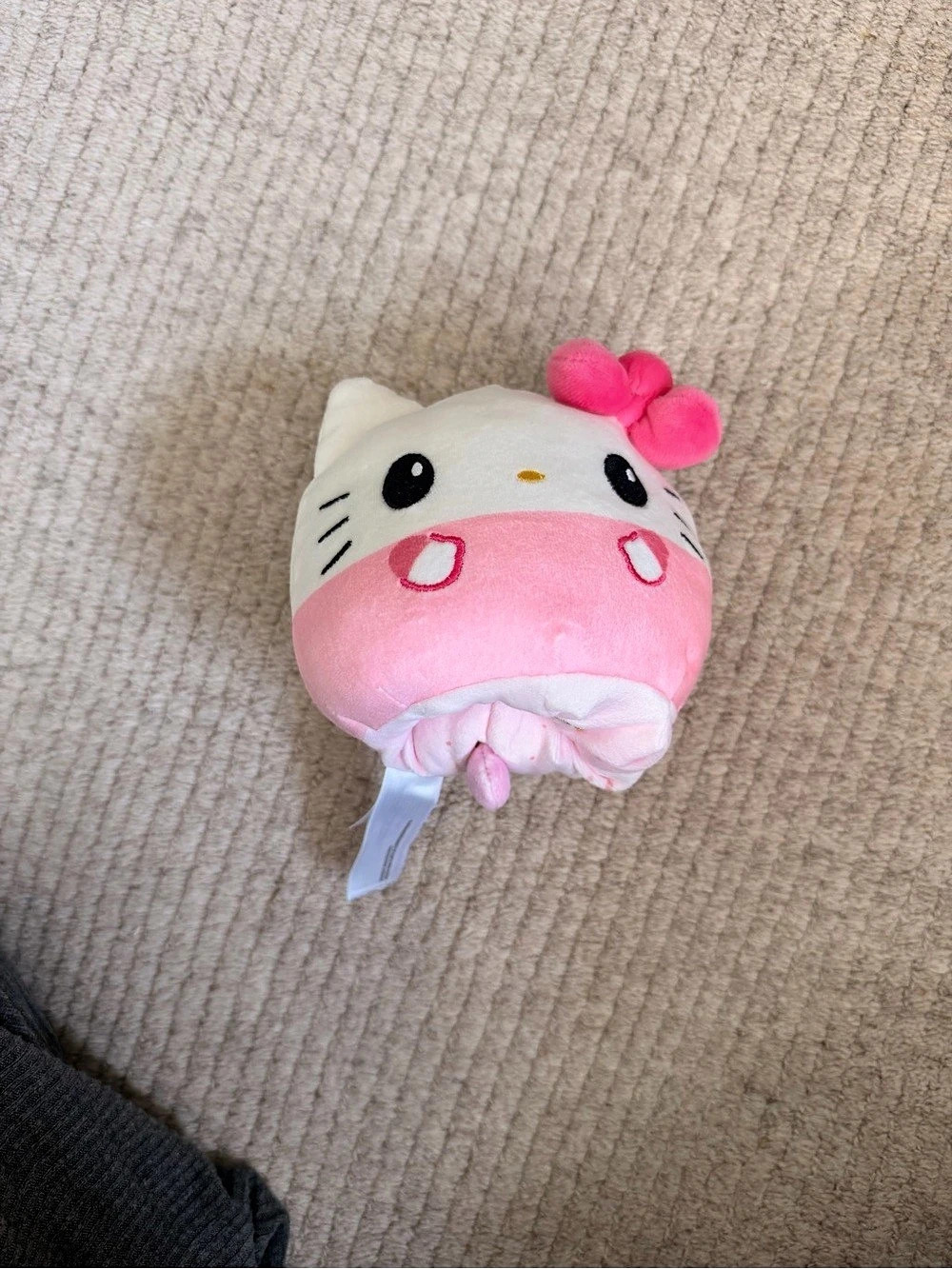 Hello Kitty Pink & White Plush Stuffed Animal
